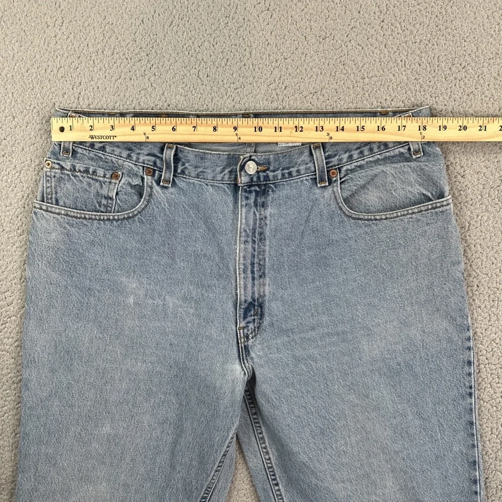 VTG Y2K Levi's 560 Loose Fit Tapered Leg Jeans Men 38x31 Blue Skater Light Wash